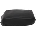 Black Leather Center Console Armrest Cover For Nissan Maxima 2009 To 2014 Easy Install Lid Skin Replacement 