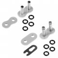 Caltric O-ring White Drive Chain Compatible With Honda Vfr-400 Vfr400 Vfr 400 1986-1988