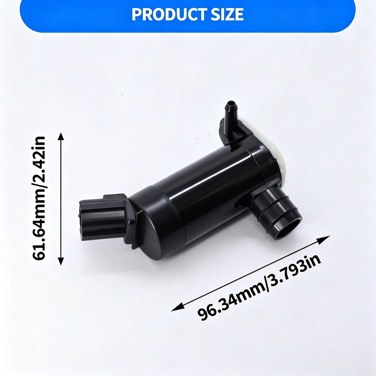 Windshield Washer Pump 6f9z-17664-a For Ford Expedition F-150 Explorer Focus Lincoln Navigator Aviator Mercury Mountaineer