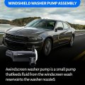 Windshield Washer Pump 6f9z-17664-a For Ford Expedition F-150 Explorer Focus Lincoln Navigator Aviator Mercury Mountaineer