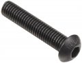 M8x40mm Hex Socket Button Head Cap Bolts Screws Carbon Steel 50pcs 