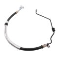 Power Steering Pressure Hose Line Assembly For 2005 2006 2007 Honda Odyssey Silver Synthetic Rubber Replacement 365543 