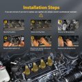 Uf413 Ignition Coil Pack Set Of 8 For Gmc Sierra 5 3l V8 Chevrolet Silverado 1500 Cadillac Escalade And Express Replaces