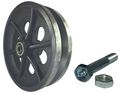 Sliding Barn Door Cast Iron Wheel Kit 8 X 2 With 1 Smooth Quiet Ball Bearings