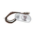 Front Side Marker Lights Pair For Volkswagen Passat 2001 To 2005 Driver And Passenger Replacement 1j0949117-pfm Black Halogen 
