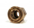The Rop Shop 3 8 Fpt Brass Quick Connect Coupler For Quickly Disconnecting Hose Lines Socket