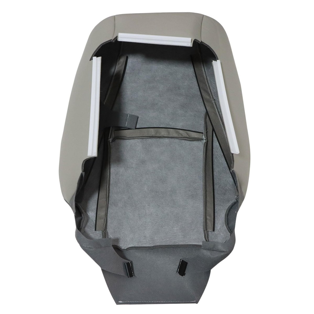 Driver Top Back Replacement Microfiber Leather Seat Cover Gray For Lexus Rx330 Rx350 Rx400 2004 2005 2006 2007 2008 2009 Front