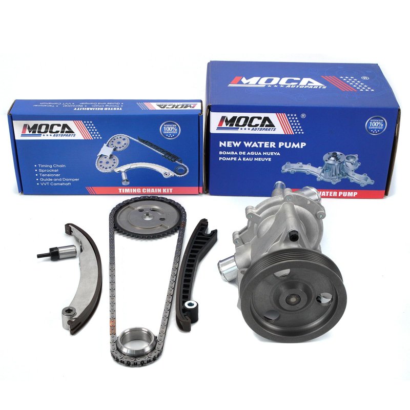 Moca Timing Chain Kit Water Pump For 02-08 Mini Cooper 1 6l 1600cc L4 Gas Sohc Naturally Aspirated