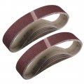 Uxcell 2 X 27 60 Grit Sanding Belt Aluminum Oxide Sandpaper Belts For Portable Strip Sander Wood Finishing Metal Drywall