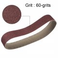 Uxcell 2 X 27 60 Grit Sanding Belt Aluminum Oxide Sandpaper Belts For Portable Strip Sander Wood Finishing Metal Drywall