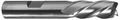1 4 X 3 8 Shank 4f Hss Center-cutting Single End Mill 2 Pcs 