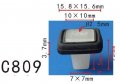 Autobahn88 Rear Window Glass Molding Grommet Clip Compatible With Honda Acura Oem 90675sa60030 90675sa6003 Pack Of 20