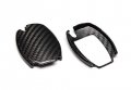 Eparts Real Carbon Fiber Smart Key Fob Case Front Rear Remote Protection Shell Cover For Mercedes Benz C180 200 250 300 E320 