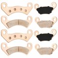 Front Rear Brake Pads Sintered For John Deere Gator Xuv 625i 825i 825e 825m 855d 855e 855m Oem Am140607 Am141182
