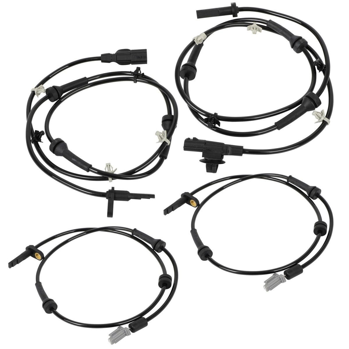 4pcs Abs Speed Sensor Front Rear Right Left Fit For Nissan Altima 2007-2012 Maxima 2009-2014