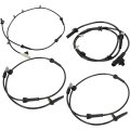 4pcs Abs Speed Sensor Front Rear Right Left Fit For Nissan Altima 2007-2012 Maxima 2009-2014 