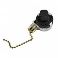 Hqrp Ceiling Fan Pull Chain 3-speed 4-wire Control Switch For Angelo Brothers Function L-1-2-3 L-2-3 L-1-3 L-1-2 Coaster 
