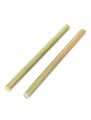 1 25mm Pitch M8 X 130mm Male Threaded Rod Bar Bronze Tone 4 Pcs 
