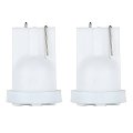 11 Pack Greent10 194 Led Light Bulb With Scokets 9 T5 74 Halogen Bright Instrument Panel Gauge Cluster Dashboard Bulbs
