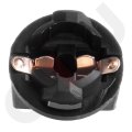 11 Pack Greent10 194 Led Light Bulb With Scokets 9 T5 74 Halogen Bright Instrument Panel Gauge Cluster Dashboard Bulbs