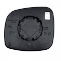 Passenger Right Side Mirror Glass Assembly With Plastic Back Plate Non-heated Compatible 2008-2020 Dodge Grand Caravan