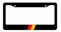 License Plate Frame For German Flag Racing Stripe Euro Drifting Race Model V5 Auto Holder Style-gd587-211 