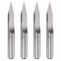 Wood Engraving Router Bit 1 8 3 175mm Shank 0 6mm Tip 30 Degree Solid Carbide Cnc 3d Milling Cutter For Carving Acrylic Pvc Mdf 
