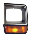 Sherman Replacement Part For Dodge Pickup-ramcharger Driver Side Headlight Door Black With Chrome Partslink Number Ch2512135 
