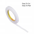 Uxcell Cloth Duct Tape Double Side Adhesive For Hardwood Floors Carpets 66 Ft X 0 4 Inch Lxw Milky Clear