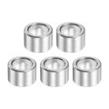 5pcs Aluminum Spacer 3 8 Od X 1 4 Id Length Screw Standoff Bushing Plain Finish Unthreaded Round Metal For Screws Bolts And 
