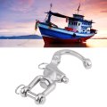 Heavy Duty 316 Stainless Steel Jaw Swivel Snap Shackle Quick Release Pin Small Ring Material Ideal For Sailboat Spinnaker