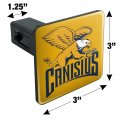 Canisius College Secondary Logo Tow Trailer Hitch Cover Plug Insert