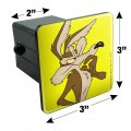Looney Tunes Wile E Coyote Tow Trailer Hitch Cover Plug Insert