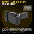Ocpty Mass Airflow Sensor 2220427010 Compatible For 2001-2005 Toyota Rav4
