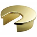 Round Metal Grommet Bright Brass 