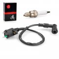 Ignition Coil Spark Plug For Honda Trx90 Trx90ex Sportrax 90 Trx90x 1993-2023