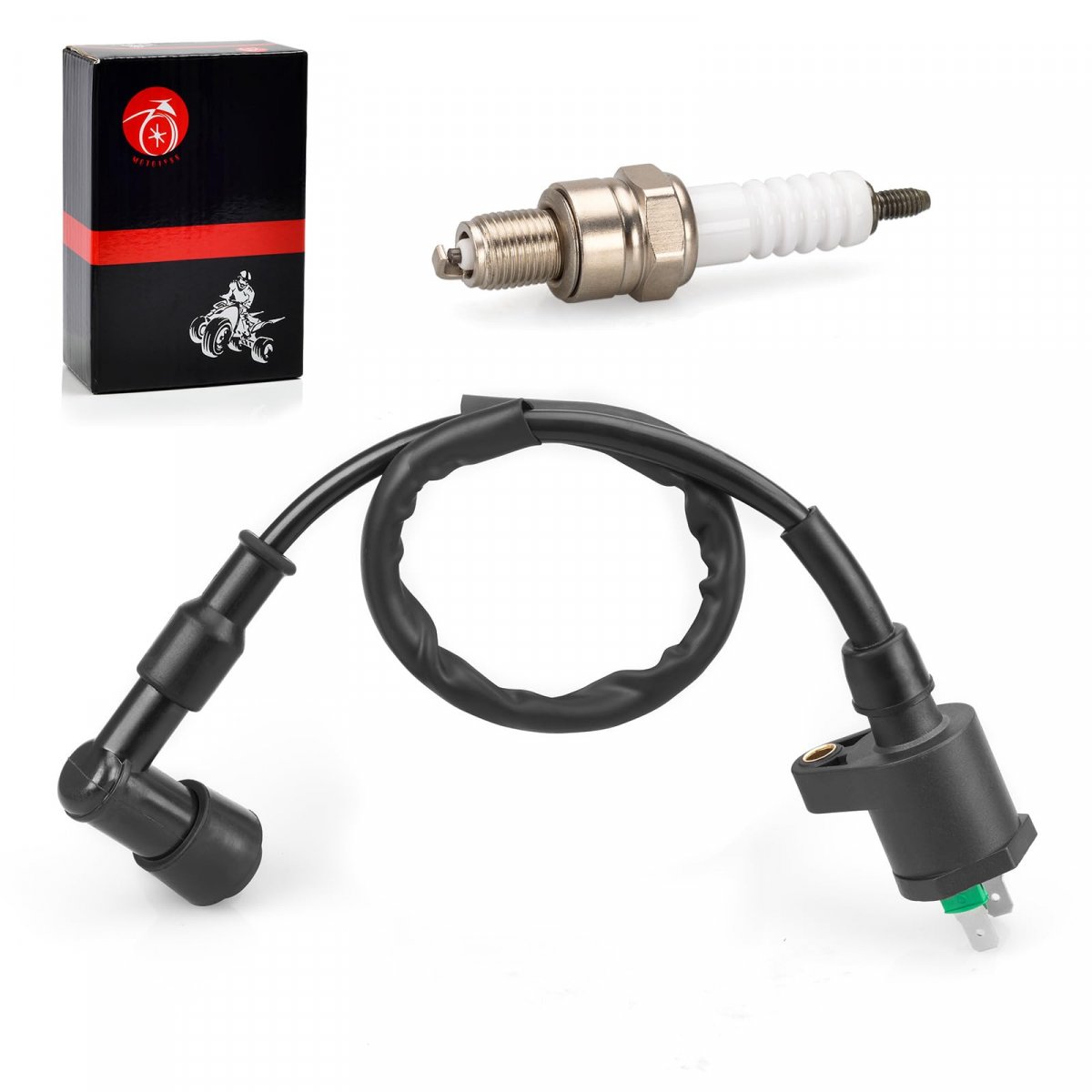 Ignition Coil And Spark Plug For Honda Sportrax 90 Trx90 Trx90ex Trx90x Part Number 30510-gz9-000 30510-gf9-405 30510-gag-000