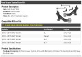 Front Lower Control Arm Ball Joint Tie Rod End And Sway Bar Link Kit 6 Piece For 2010-2017 Gmc Terrain 2 4l 4-cylinder