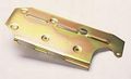 Milodon 32101 Gold Zinc Plated Louver Designed Left Side Dipstick Windage Tray For Small Block Chevy 400 