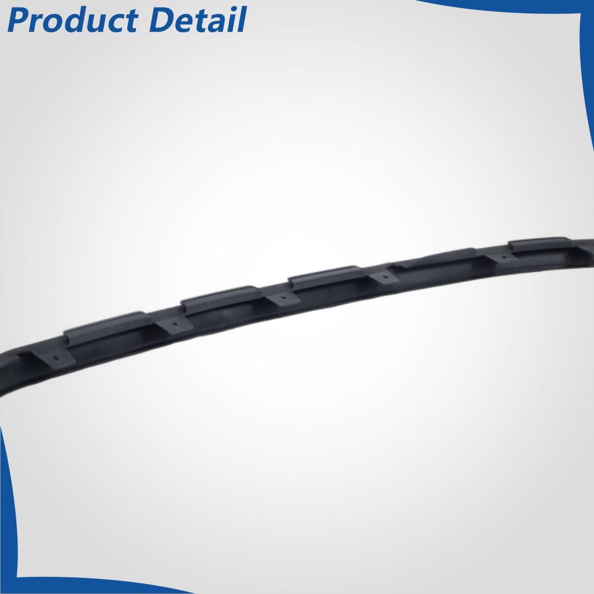 Black Front Bumper Lower Valance Air Dam Deflector For Sierra 1500 2022 2023 2024 Replacement 84225817 Gm1092266 84878764