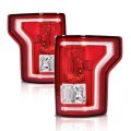 Tail Lights Assembly For Ford F150 2015 2016 2017 Taillamps Brakelights W O Bulb Red Lens Left Right Side Luces Traseras Rear 
