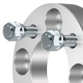 2x 4x100 1 Inch Wheel Spacers 4 Lug 4x100mm To With 12x1 5 Studs 67 1mm Fits For Integra Cobalt Neon Prelude 