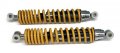Front Shocks Absorber Yellow For Yamaha Banshee 350 Yfz350 Quad Four Wheeler