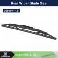 X Autohaux Rear Windshield Wiper Blade Replacement For Hyundai Tucson 2004-2010 Kia Sportage Chevrolet Captiva 2006-2020