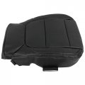 Synthetic Leather Seat Covers Driver Bottom Side For 2019 2020 2021 Silverado Crew Cab Black Lt Wt