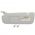 Ocpty Left Driver Side Gray Sun Visor Without Sunroof Fit For 2011 2012 2013 2014 2015 Hyundai Elantra 852103x000tx