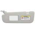 Ocpty Left Driver Side Gray Sun Visor Without Sunroof Fit For 2011 2012 2013 2014 2015 Hyundai Elantra 852103x000tx