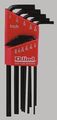 Eklind Long Arm Hex-l Key 11 Piece 0 050 1 4 