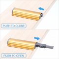Uxcell 4pack Push To Open Door Latch Aluminum Alloy Magnetic Latches For Hidden Cabinets Rv Drawers Kitchen Cupboard Silver
