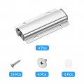 Uxcell 4pack Push To Open Door Latch Aluminum Alloy Magnetic Latches For Hidden Cabinets Rv Drawers Kitchen Cupboard Silver